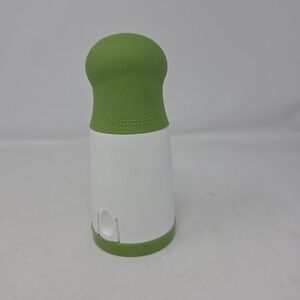 • MICROPLANE HERB MILL, Rotary, Grinder, Grater, White and Green •